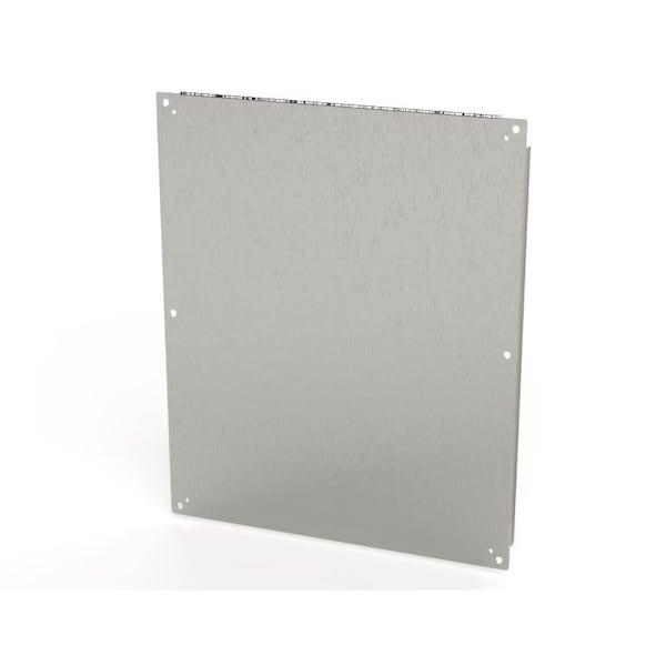 33 in H, 0.88 in D, 27 in W, Stainless Steel